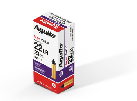 Aguila Super Colibri .22 Long Rifle 20 gr Solid ammo