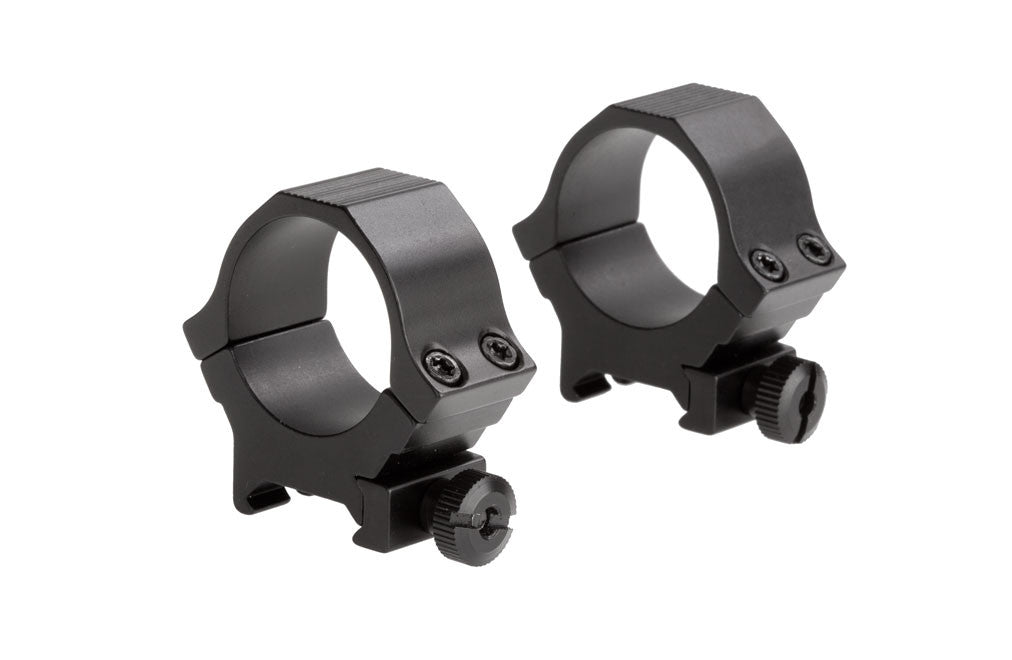 Sun Optics 30mm Medium Sport Rings Black