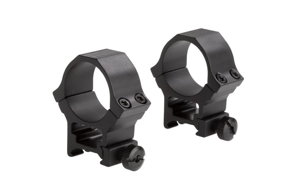 Sun Optics 30mm High Sport Rings Black