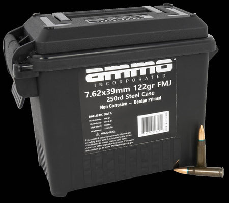 Ammo Inc Signature Target 7.62x39mm 122 gr FMJ ammo