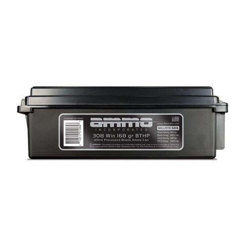 Ammo Inc  .308 Win / 7.62x51mm 168 gr BTHP ammo
