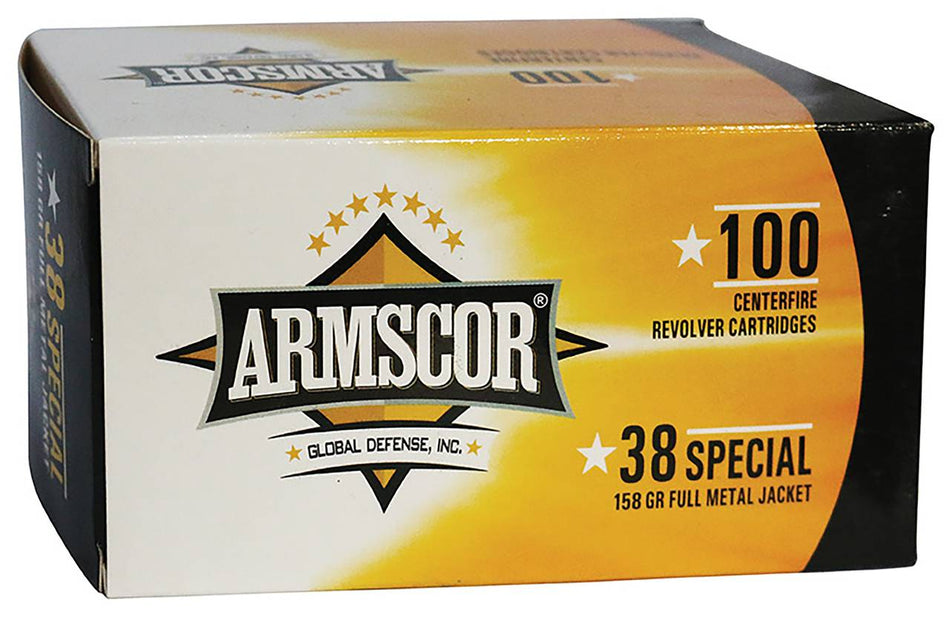 Armscor Value Pack .38 Special 158 gr FMJ ammo
