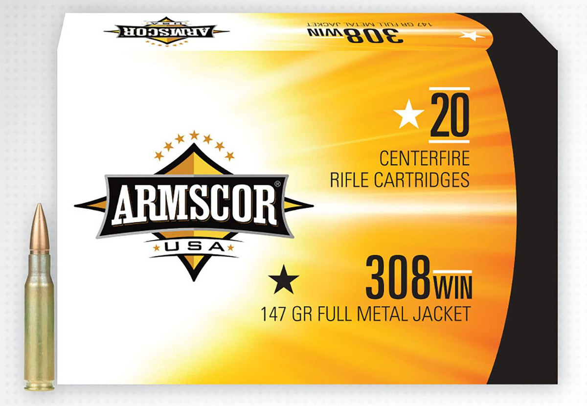 Armscor  .308 Win / 7.62x51mm 147 gr FMJ ammo