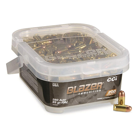 Blazer Brass .380 ACP/Auto 95 gr FMJ ammo