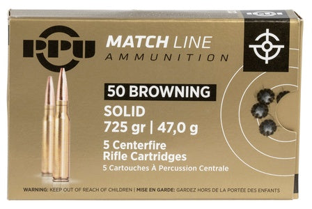 Prvi Partizan PPU Target .50 BMG 725 gr FMJ ammo