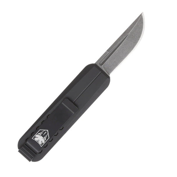 CobraTec CALI 928 Black Drop Point Non-Serrated Folding Knife
