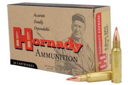 Hornady VARMINTCenterfire 6.8 Remington SPC 110 gr PolyTip ammo