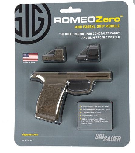 SIG ROMEOZERO OD Green Grip Mod Kit with Romeo Zero Sight