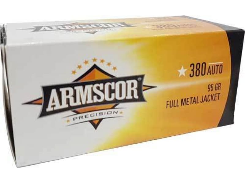 Armscor  .380 ACP/Auto 95 gr FMJ ammo