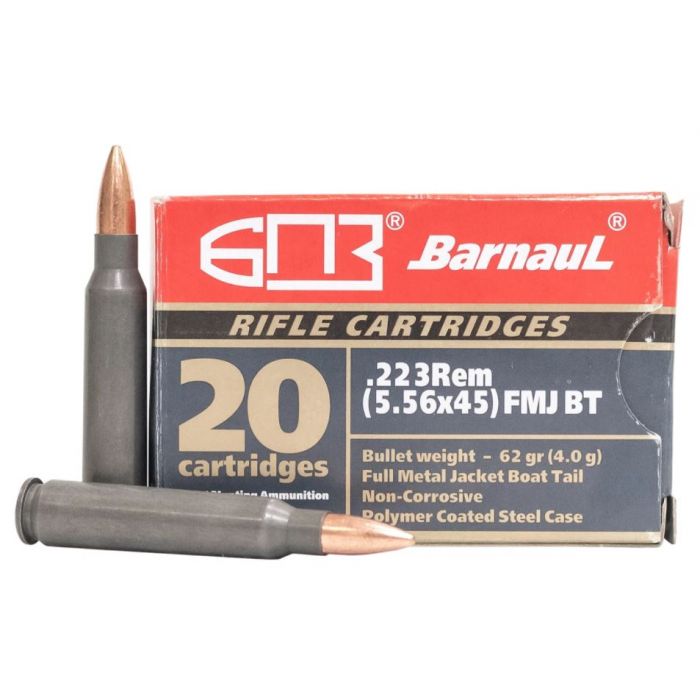 Barnaul  .223 Remington 62 gr FMJ ammo