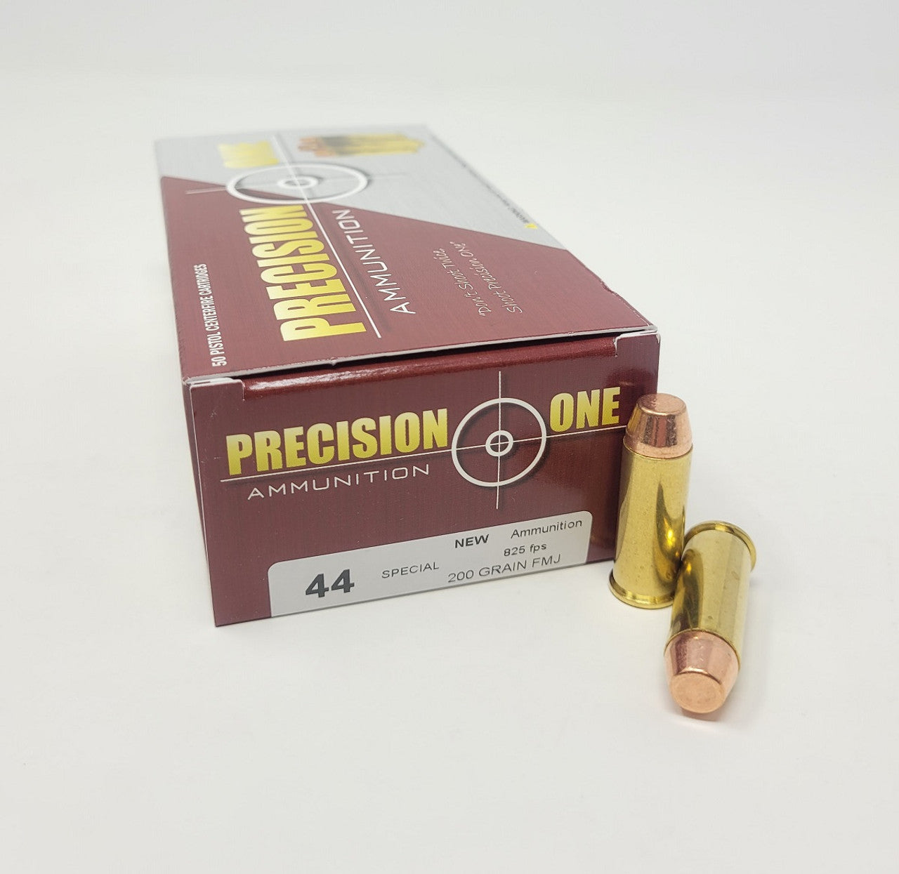 Precision One  .44 S&W Special 200 gr FMJ ammo