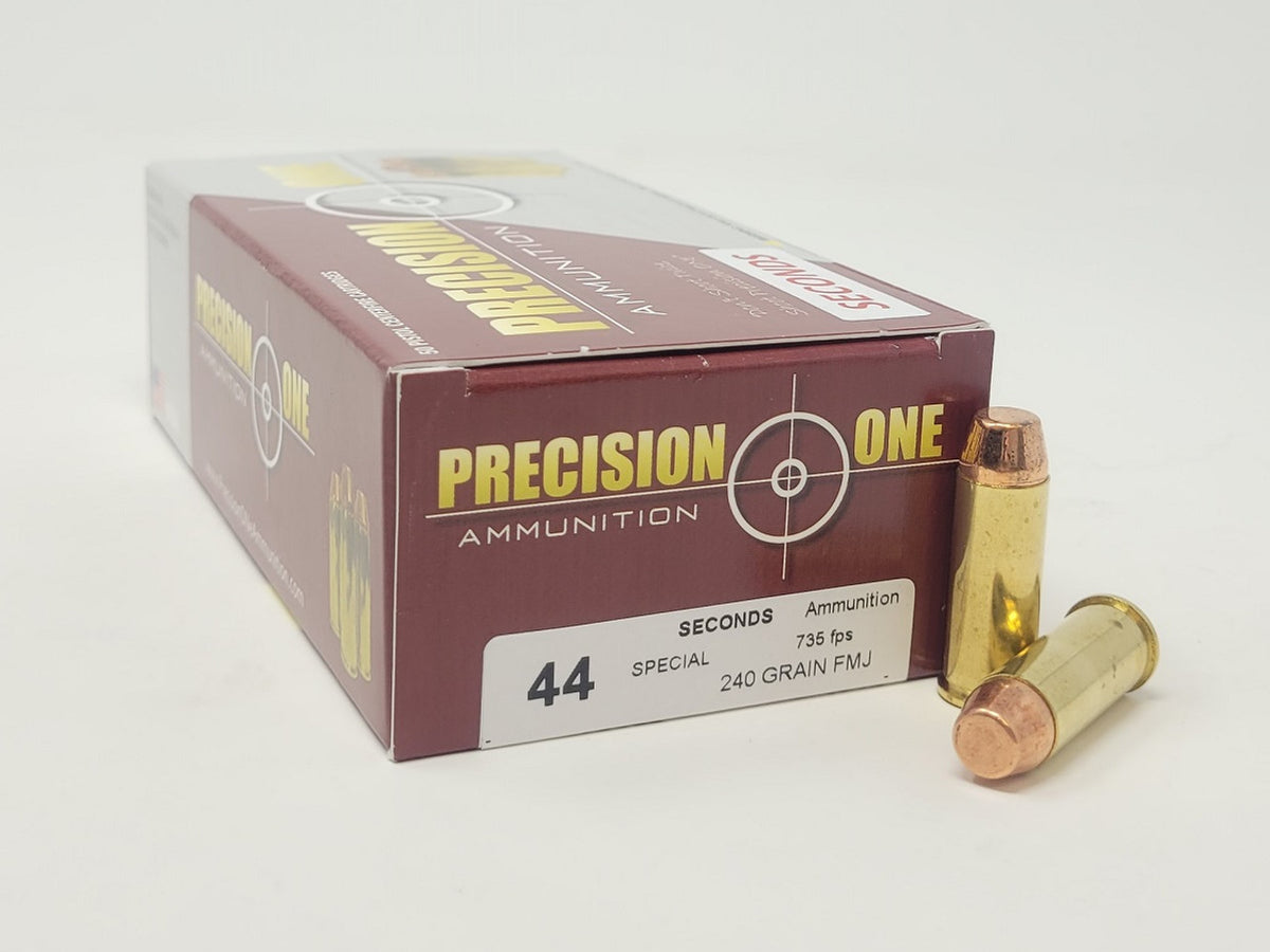 Precision One  .44 S&W Special 240 gr FMJ ammo