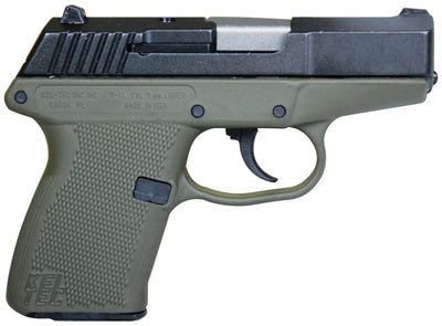 KELTEC P11 9MM PSTL BLUE/GRN GRIP