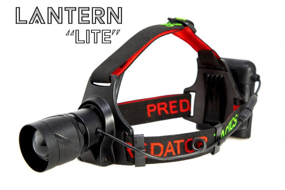 Predator Tactical Lantern Headlamp Red/White AA
