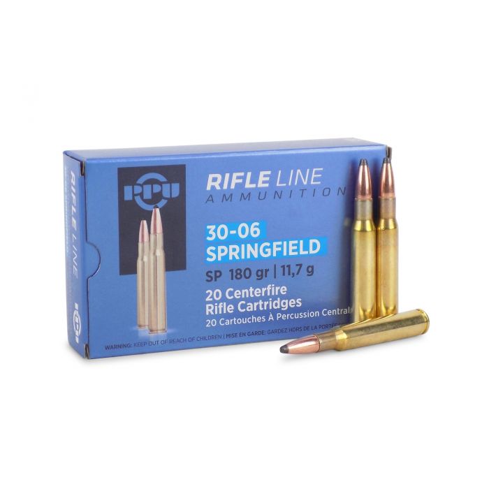 Prvi Partizan PPU .30-06 Springfield 180 gr JSP ammo