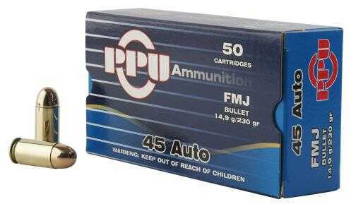 Prvi Partizan PPU .45 ACP/Auto 230 gr FMJ ammo