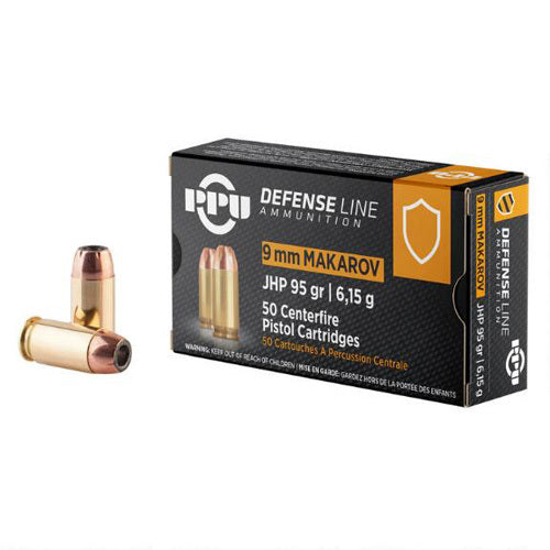 Prvi Partizan PPU 9mm Makarov 95 gr JHP ammo