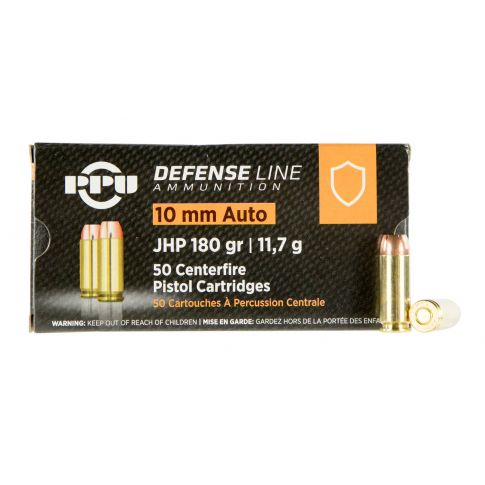 Prvi Partizan PPU 10mm Auto 180 gr JHP ammo