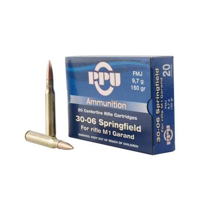 Prvi Partizan PPUCenterfire .30-06 Springfield 150 gr FMJ ammo