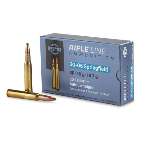 Prvi Partizan PPUCenterfire .30-06 Springfield 150 gr JSP ammo