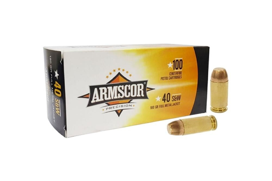 Armscor  .40 S&W 180 gr FMJ ammo
