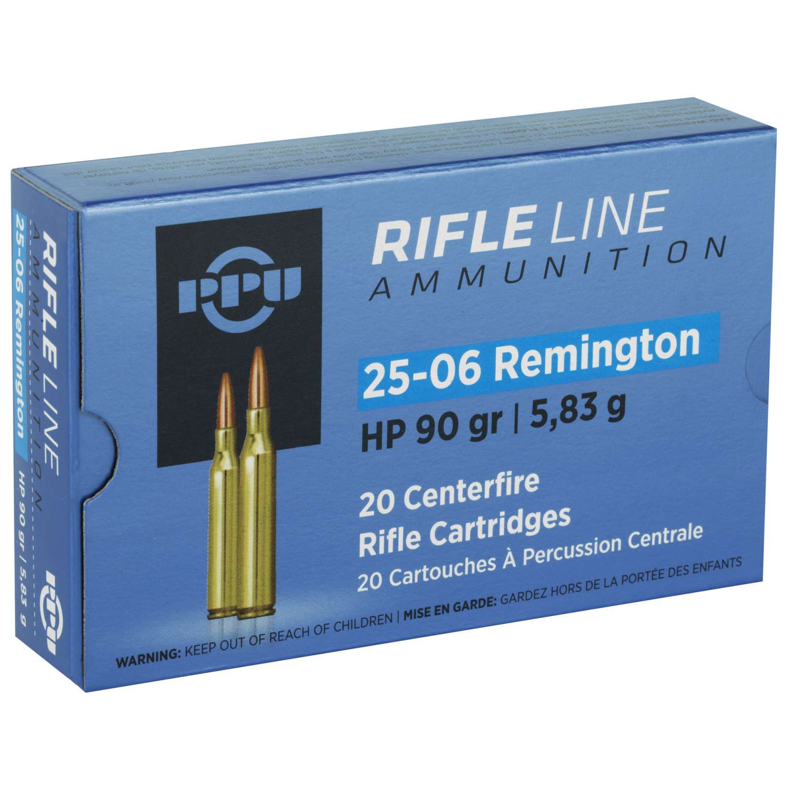 Prvi Partizan 25-06REM .25-06 Remington 90 gr JHP ammo