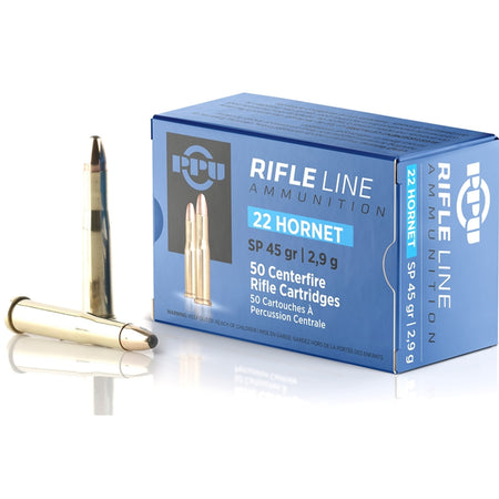 Prvi Partizan  .22 Hornet 45 gr JSP ammo