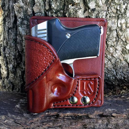 LW Seecamp BearCreek Mahogany Leather Holster RH
