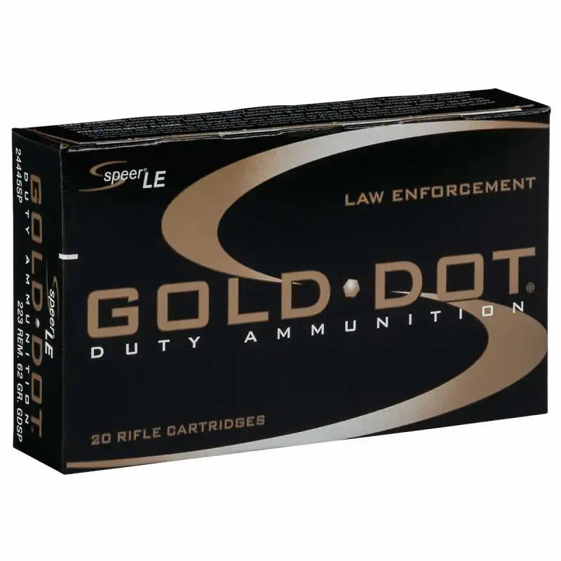 Speer  .223 Remington 62 gr JSP ammo