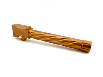 Shadow Systems CR920 Barrel with Compensator Assembly, 9MM, 3.66", Nitride Finish, Bronze SGK-CRP-BRN
