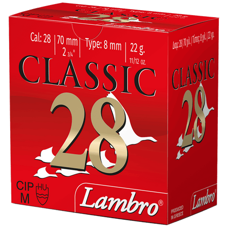 Lambro LAMBRO 28 Gauge 2.75 in / 2.75 in #8 11/12 oz