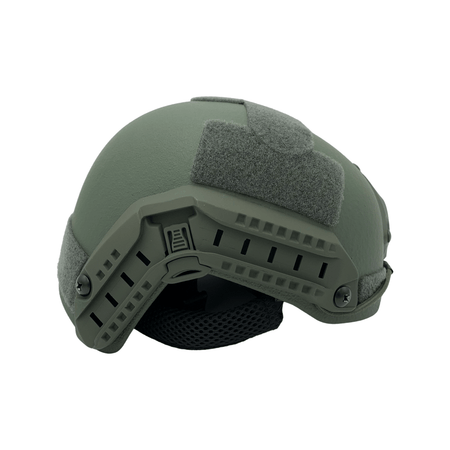 Guard Dog Level IIIA Ballistic Helmet Green with MultiCam Cover XL