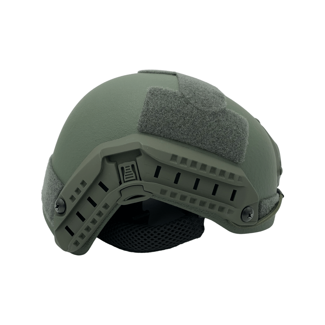 Guard Dog Level IIIA Ballistic Helmet with MC Cover, ODG, Universal Fit