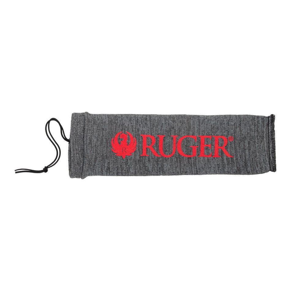 Allen Ruger Branded Handgun Sock, 14-Inch, Gray