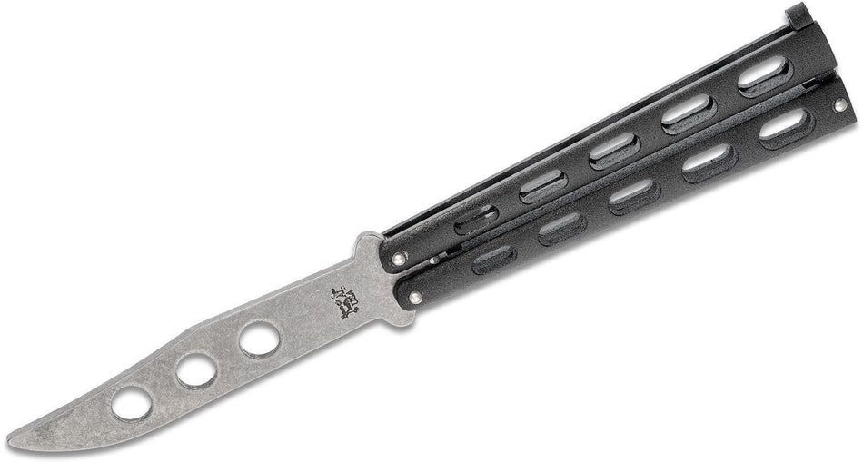 Bear & Sons 5-Inch Black Butterfly Trainer Knife