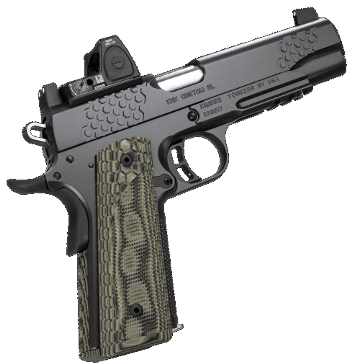 KHX CUSTOM .45ACP TRIJ RMR 3.25 MOA