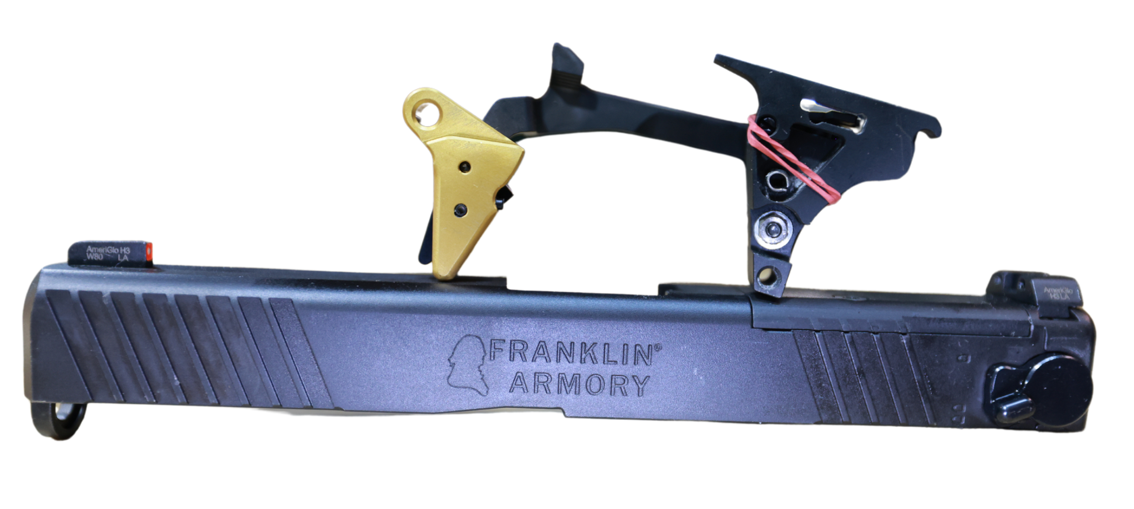 Franklin Armory G-S173 Binary Kit Glock 17 G3 Gold Trigger