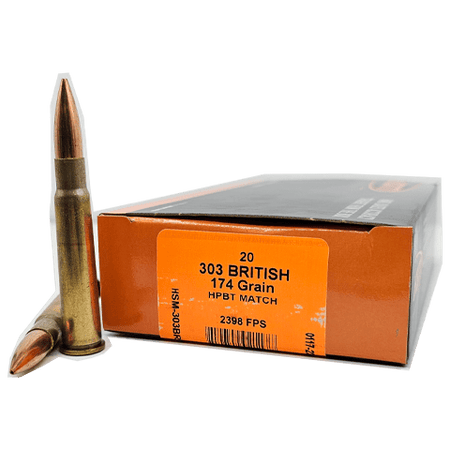 HSM  .303 British 174 gr BTHP ammo
