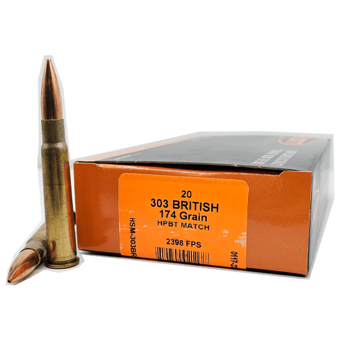 HSM  .303 British 174 gr BTHP ammo