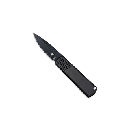 CobraTec Compact Auto Black Hidden Release 1.9" D2 Blade Knife