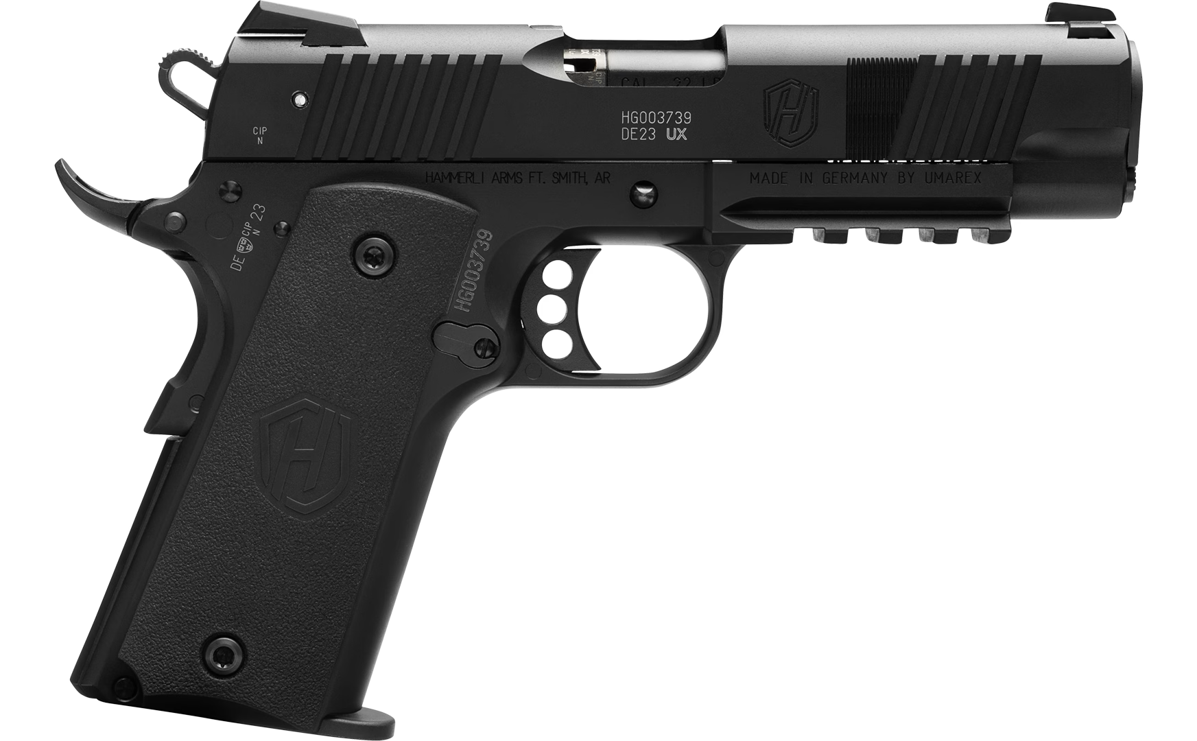 WALTHER HAMMERLI FORGE H1 22LR PSTL 4.25" BLK 2-12RD