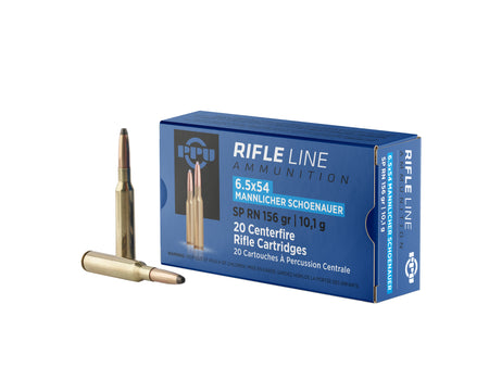 Prvi Partizan Rifle Line Ammunition 6.5x54mm Mannlicher 156 gr JSP ammo