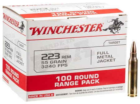 Winchester USA .223 Remington 55 gr FMJ ammo