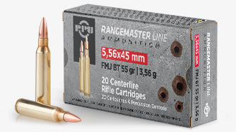 Prvi Partizan RANGEMASTER 5.56x45mm NATO 55 gr FMJ ammo