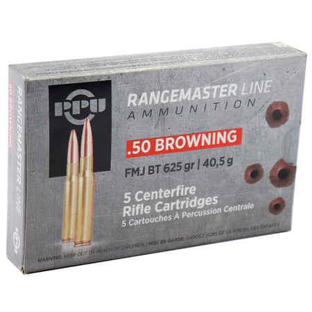 Prvi Partizan RANGEMASTER .50 BMG 625 gr FMJ ammo