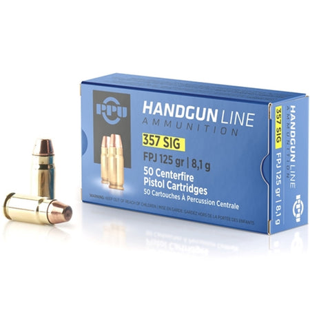 Prvi Partizan Handgun .357 Sig 125 gr FMJ ammo