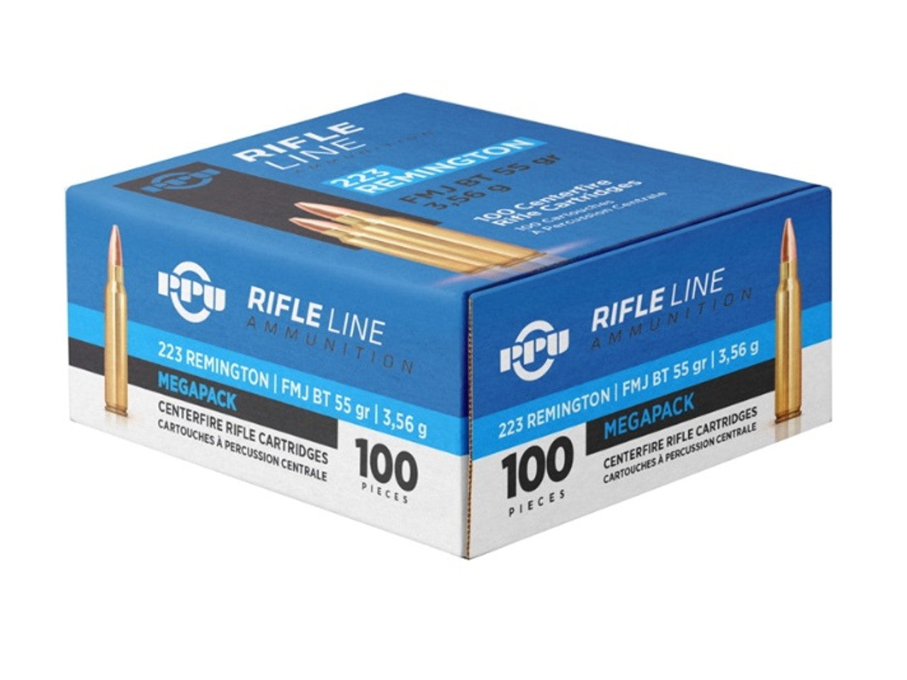 Prvi Partizan RIFLE LINE .223 Remington 55 gr FMJ ammo