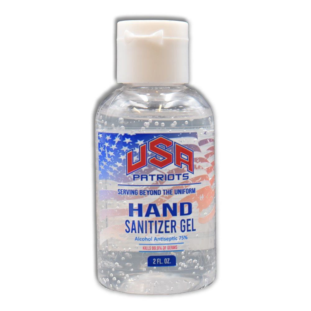 USA Patriots Hand Sanitizer Gel 2oz - Case of 50