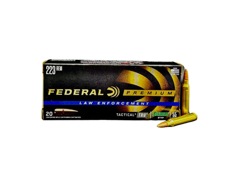 Federal Law Enforcement 223 Remington 55 Grain Tactical TRU Sierra Boat Tail Hollow Point(BTHP)