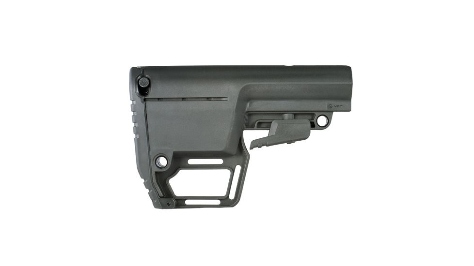 Mission First Tactical Battlelink Low Pro Utility Stock Polymer Black Milspec with Storage